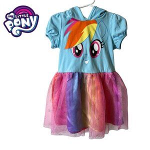 My Little Pony Dress, Rainbow Dash character, 3T